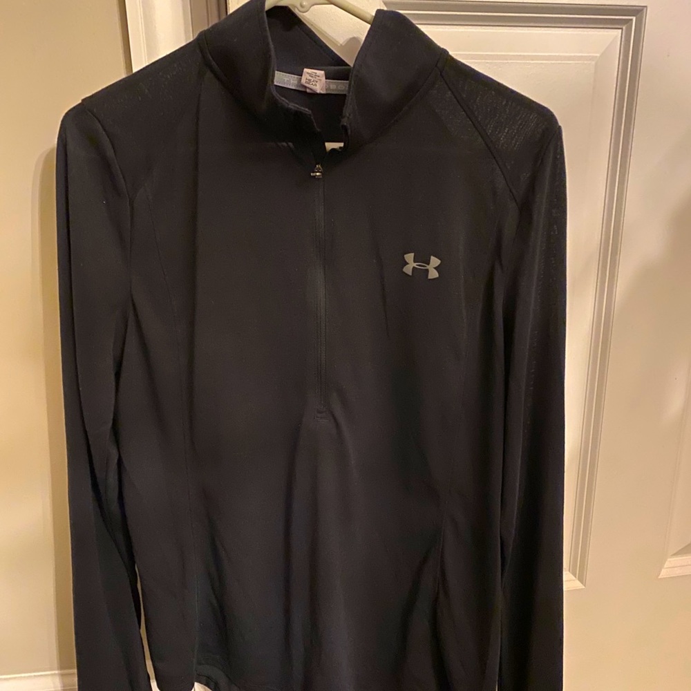 Women’s Hear long sleeve 3/4 zip up in EUC